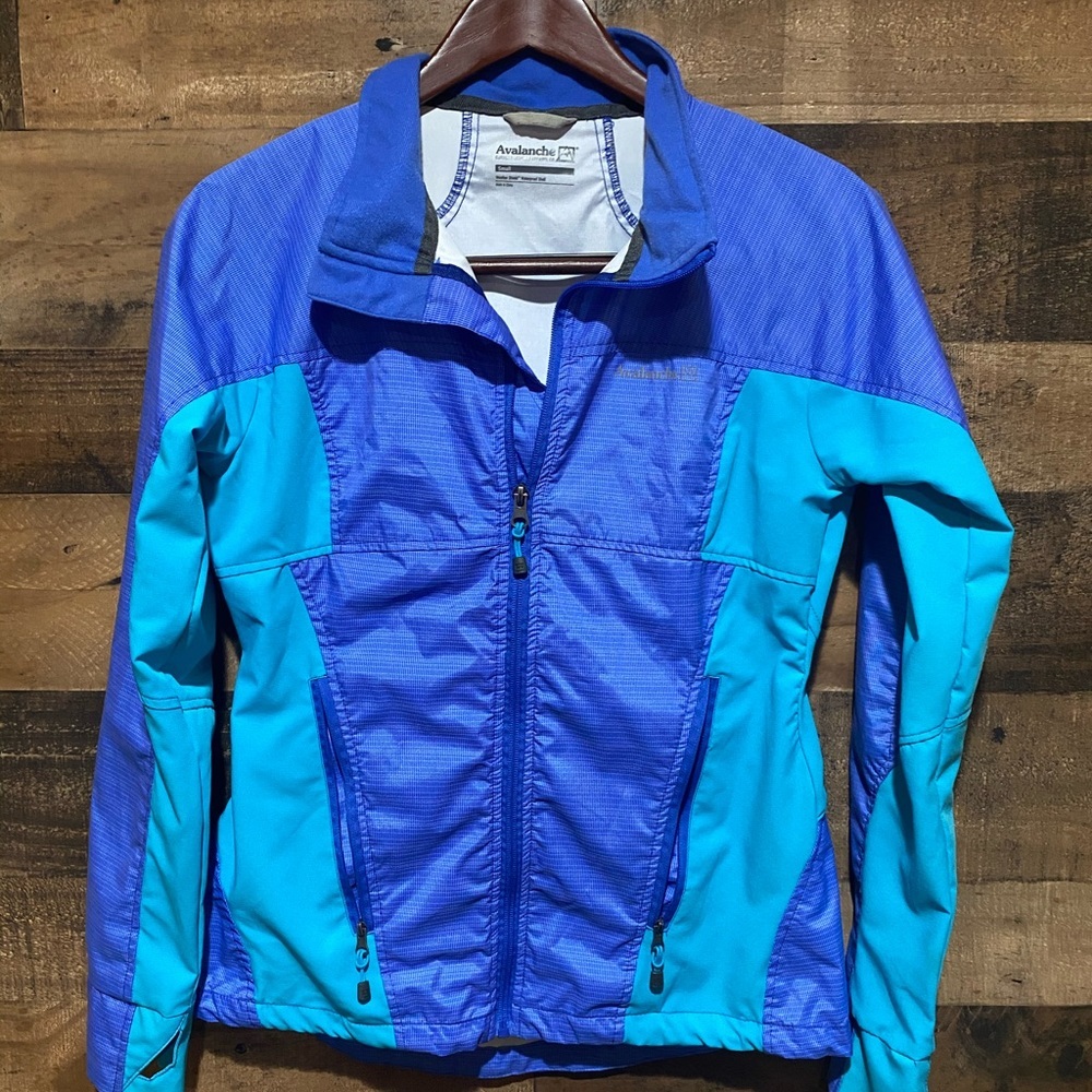 Avalanche Windbreaker Small Womens Blue Jacket